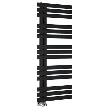 Rankšluosčių džiovintuvas / Radiatorius Sapho SILVANA 500x1236mm, Juodas Matinis IR154B