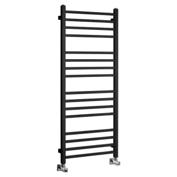 Rankšluosčių džiovintuvas / Radiatorius Sapho Metro 50x120cm, 386W, matinė juoda IR410TB
