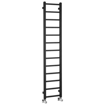 Rankšluosčių džiovintuvas / Radiatorius Sapho Metro Light 30x150cm, 276W, matinė juoda IR446TB