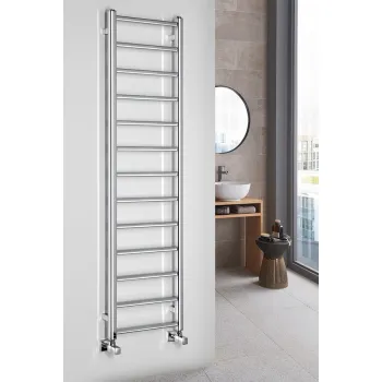Rankšluosčių džiovintuvas / Radiatorius Sapho Metro Light 40x150cm, 323W, chromas IR447R