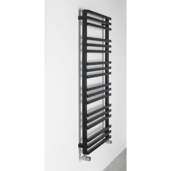 Rankšluosčių džiovintuvas / Radiatorius Sapho Fantina 50x122cm, 495W, matinė juoda IR511