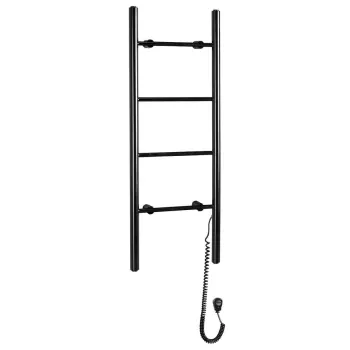 Rankšluosčių džiovintuvas / Radiatorius Sapho Karbo elektrinis 40x112cm, juodas matinio KB904