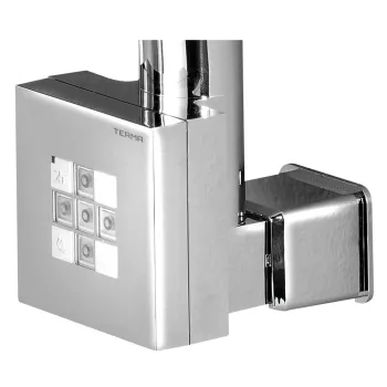 Rankinio šildymo elementas Sapho KTX su termostatu 800W Chromuotas KTX-C-800