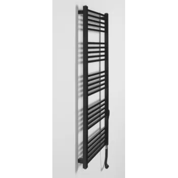Rankšluosčių džiovintuvas / Radiatorius Sapho METRO-E elektrinis 500x1340mm 500 W, Juodas Matinis ME513B