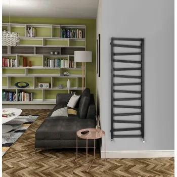 Rankšluosčių džiovintuvas / Radiatorius Sapho ZIG 500x1572mm, Antracitas ZG516A