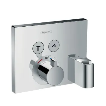 Dušas maisītājs Hansgrohe ShowerSelect Iebūvējams, ar 2 izejām un Fixfit turētāju, hroms