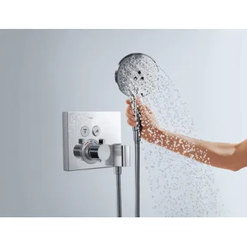 Dušas maisītājs Hansgrohe ShowerSelect Iebūvējams, ar 2 izejām un Fixfit turētāju, hroms