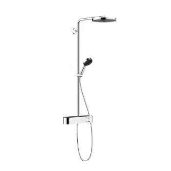 Dušo sistema Hansgrohe Relaxation su termostatu ShowerTablet Select 400, Chromuota