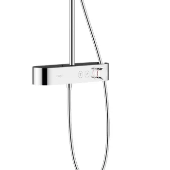 Dušo sistema Hansgrohe Relaxation su termostatu ShowerTablet Select 400, Chromuota