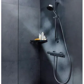 Dušo komplektas Hansgrohe Ecostat Fine su dušo komplektu Pulsify Select S 105 3jet Relaxation EcoSmart, Chromuotas