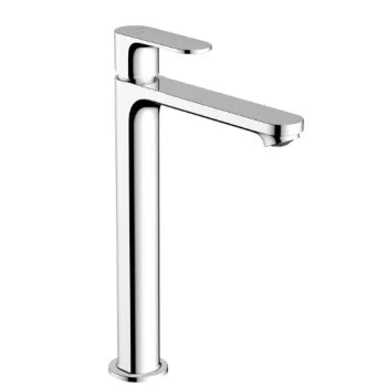 Vonios kriauklės maišytuvas Hansgrohe Rebris S 240 CoolStart, su pop-up, chromas