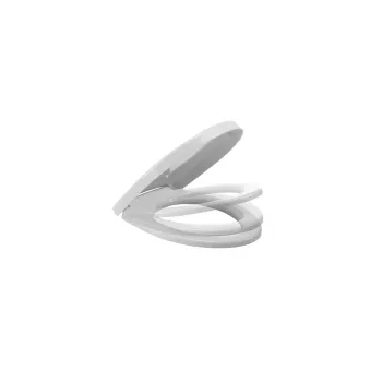 Pakabinamas Tualetes Podas Sanindusa Cetus 48 Rimfree su Soft Close easyclip dangčiu, Baltas