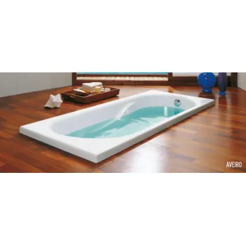 Vanna Sanindusa Aveiro Akrilo 170x75cm Balta