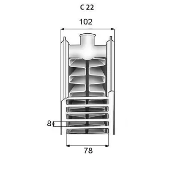 Šildymo radiatorius Purmo Ventil Compact Tipas 21S 400x900mm Su Apatine Jungtimi OUTLET