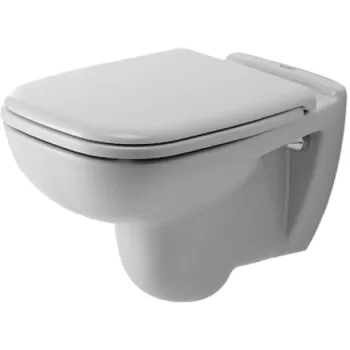 Duravit D-CODE Pakabinamas WC su dangčiu, 45351900A1