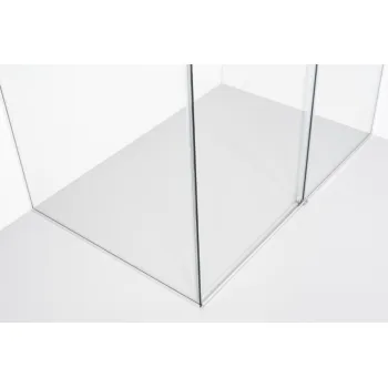 Baltijos Brasta Dušas kabina stačiakampė MILDA SOFT 110x80cm