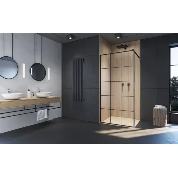 Radaway Dušo siena Modo New Black II Factory 140x200cm