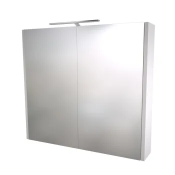 Veidrodis Raguvos Baldai su LED apšvietimu 78.2 cm, 1402511 Baltas