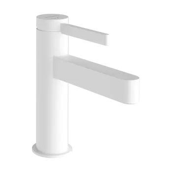 Vonios praustuvo maišytuvas Hansgrohe Finoris 100 su Push-Open, EcoSmart, CoolStart, matinė balta 76012700