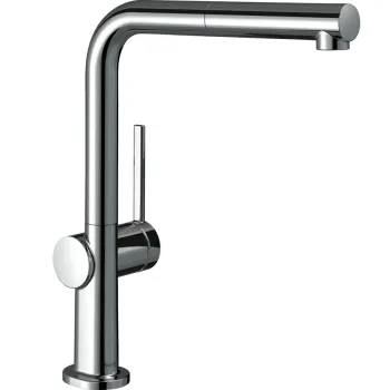 Virtuvės kriauklės maišytuvas Hansgrohe Talis M54 270 1jet, su ištraukiamu antgaliu, chromas